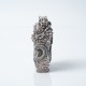 Bricheta Zippo dragon incolacit Argint