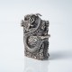 Bricheta Zippo dragon incolacit Argint