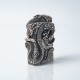 Bricheta Zippo dragon incolacit Argint