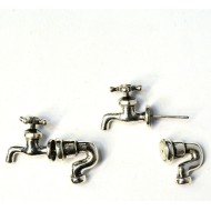 Cercel robinet Argint