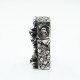 Bricheta Zippo cranii Argint