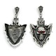 Pandantiv blazon cap de mort argint Argint