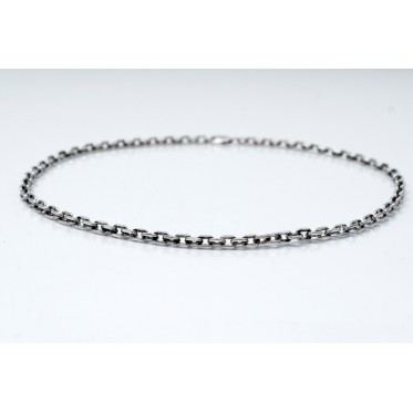 Lant zale dreptunghiulare Argint