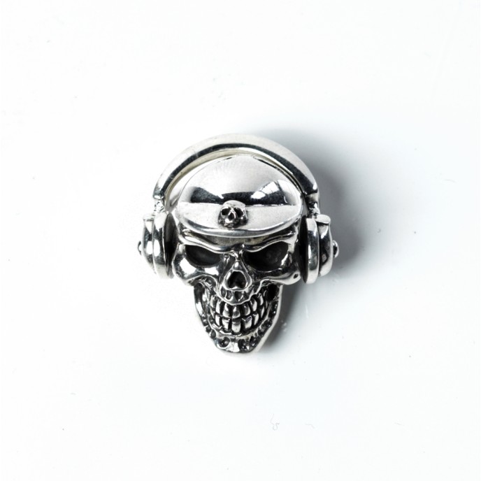 Pandantiv craniu dj Argint