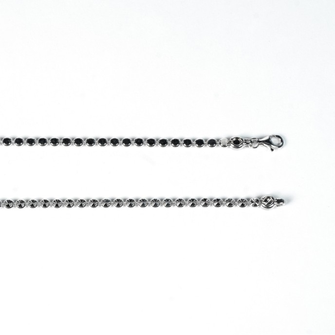 Bratara star bead 300 diamantata Argint