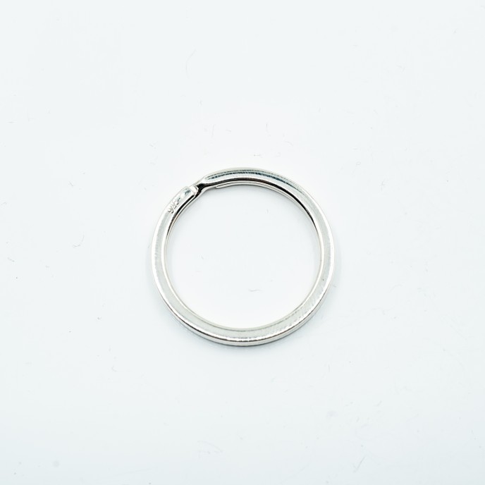 Inel dublu pentru chei Argint