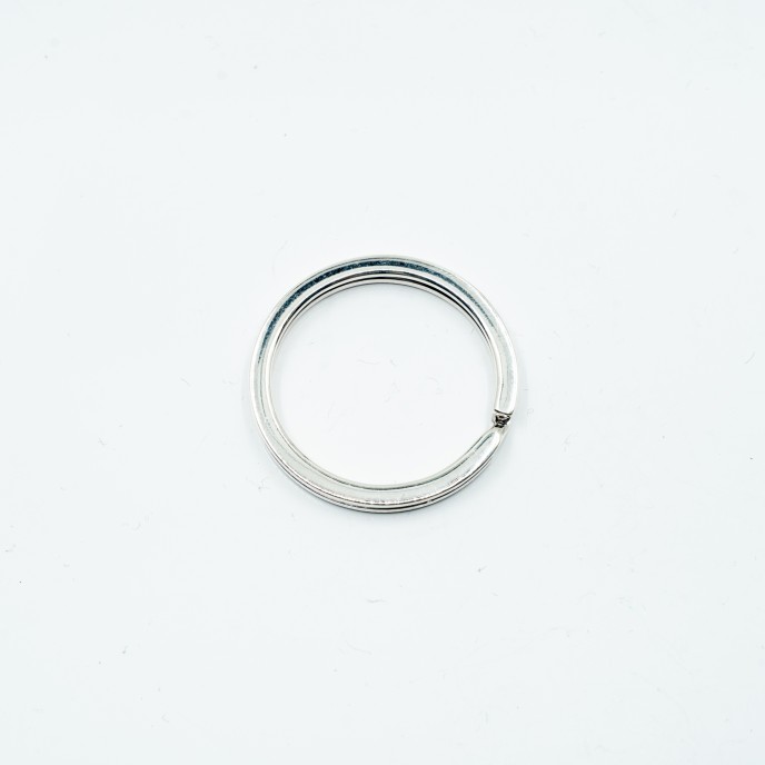 Inel dublu pentru chei Argint