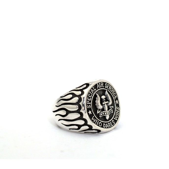 Inel vultur aviatie Argint