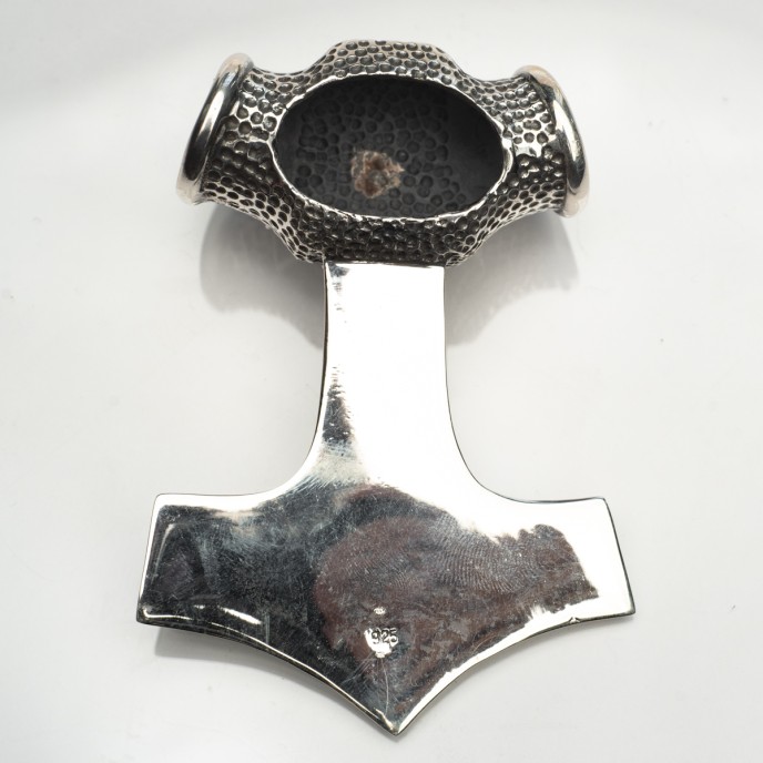 Pandantiv ciocanul lui Thor cruce xl Argint