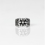 Inel Fleur.de.Lys cruce gotica Argint