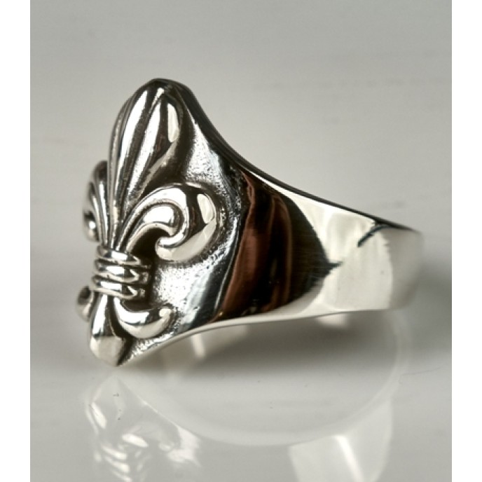 Inel Fleur de Lys s Argint