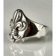 Inel Fleur de Lys s Argint