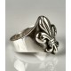 Inel Fleur de Lys s Argint