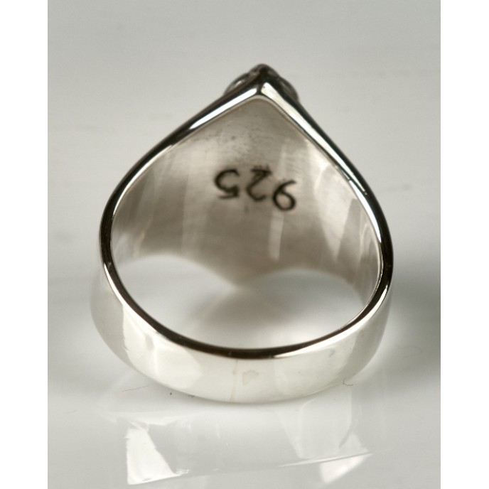 Inel Fleur de Lys s Argint