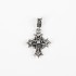Pandantiv mini cruciulita zirconii Argint