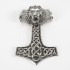 Pandantiv Mjollnir cap de leu Argint