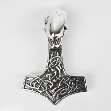 Pandantiv ciocanul lui Thor alien Argint