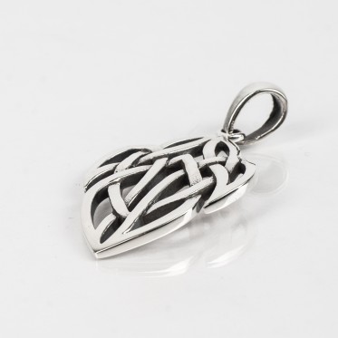 Pandantiv simbol triquetra Argint