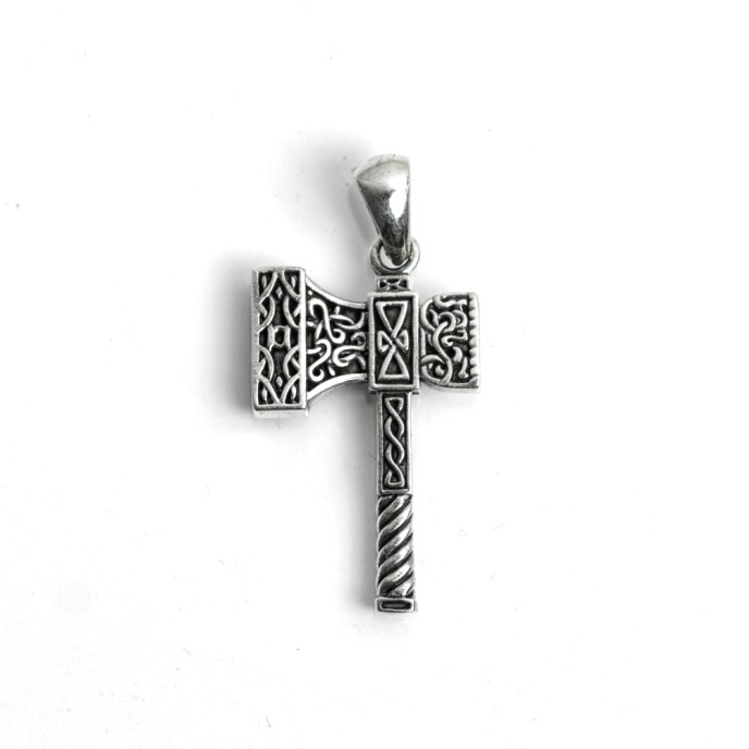 Pandantiv ciocanul lui Thor s Argint