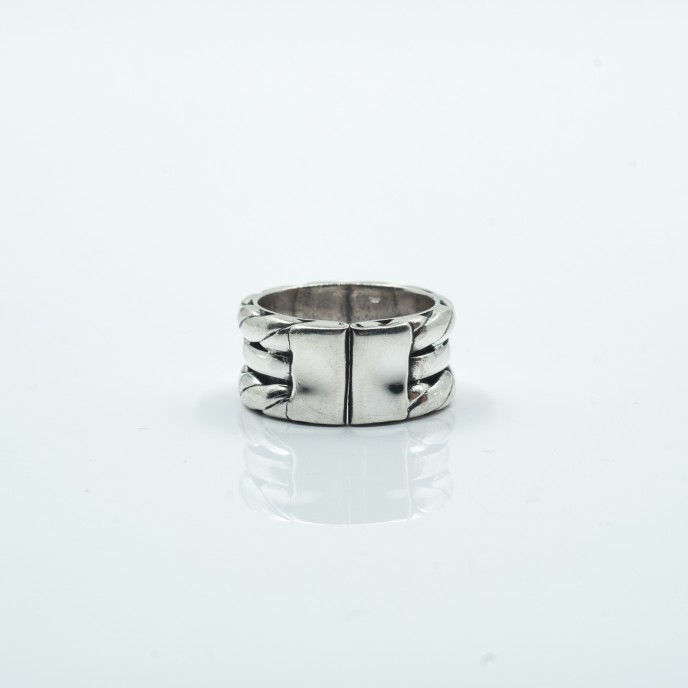 Verigheta tripla reglabila Argint