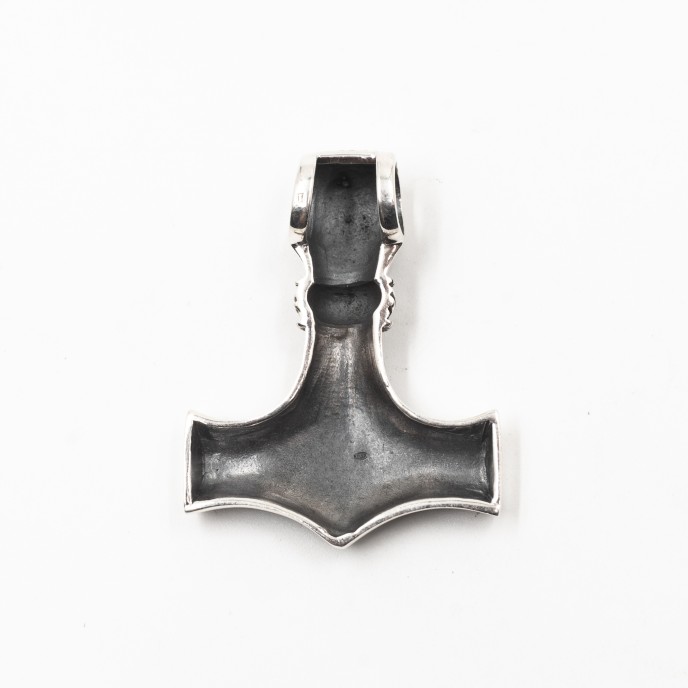 Pandantiv ciocanul Mjollnir spirala Argint