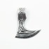 Pandantiv topor viking rune Argint