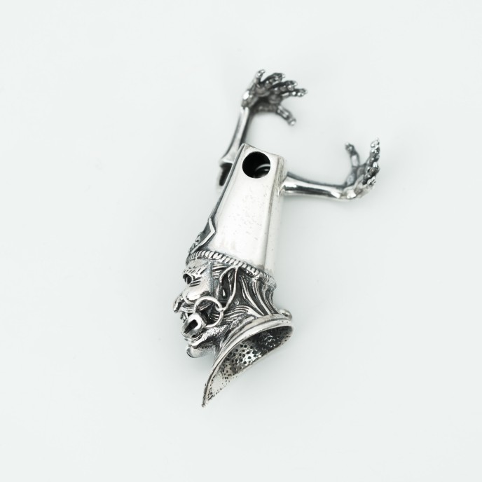 Pandantiv ghost.of.Impermanence black.guardian Argint