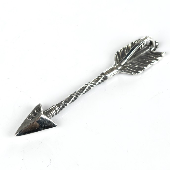 Pandantiv sageata arc de tir Argint