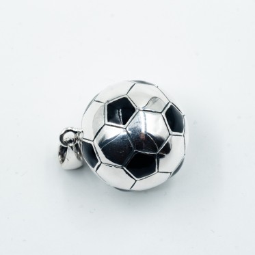 Pandantiv mingie de fotbal xl Argint