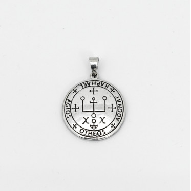 Sigiliu Raphael Agios Otheos Adonay Argint