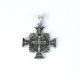 Pandantiv cruce Sfantul Benedict Argint