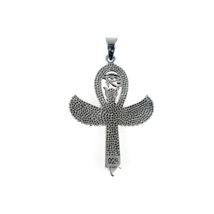 Pandantiv Isis ochi si scarabeu Argint