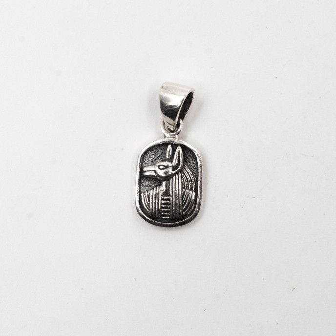 Pandantiv zeu Anubis s Argint