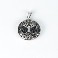 Pandantiv arborele vietii floarea vietii Argint