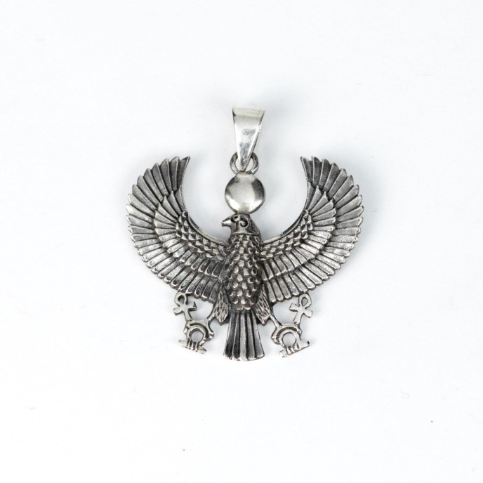 Pandantiv vultur ankh Argint