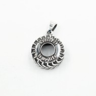 Pandantiv anvelopa antrenament crossfit Argint