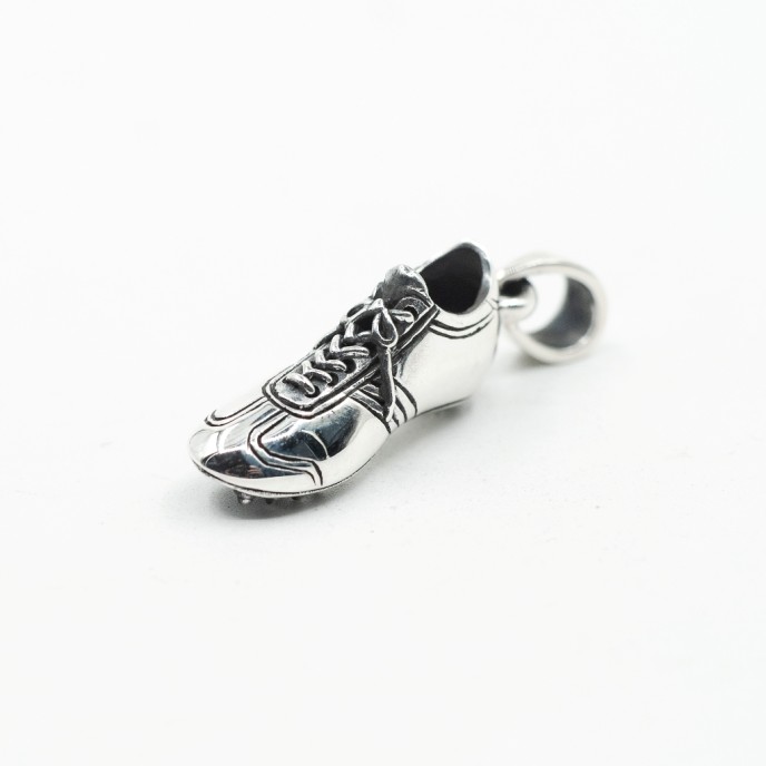 Pandantiv gheata de fotbal Argint