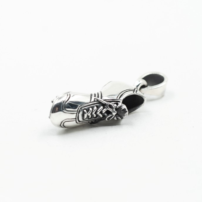 Pandantiv gheata de fotbal Argint