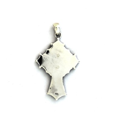 Pandantiv cruce cristi de templo Argint