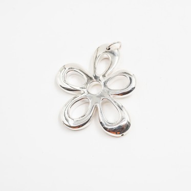 Pandantiv floare margareta 55 mm Argint