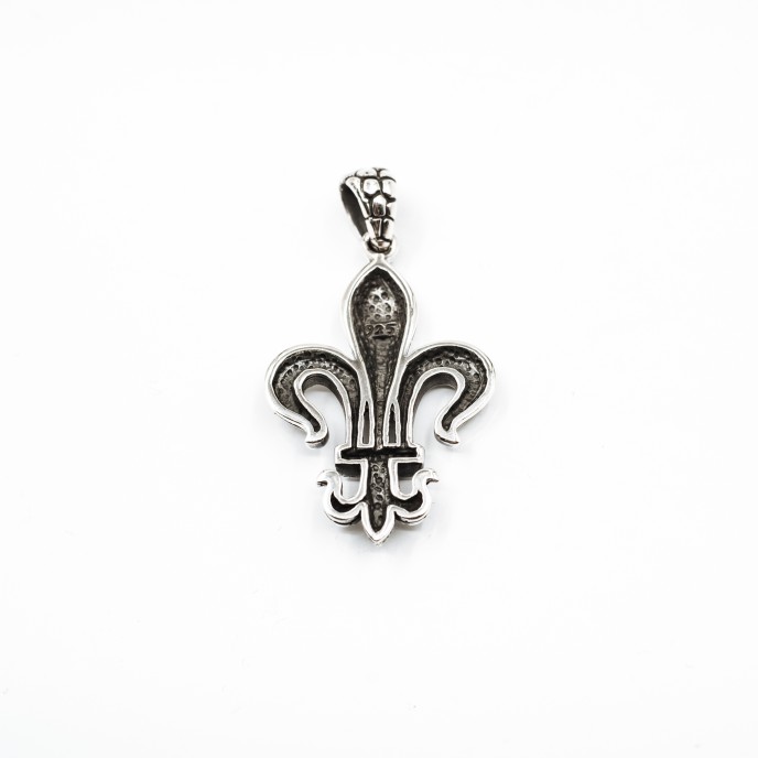 Pandantiv fleur de lys l Argint