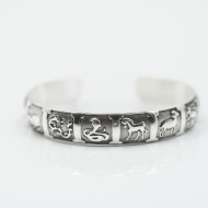 Bratara fixa zodiac Chinezesc Argint