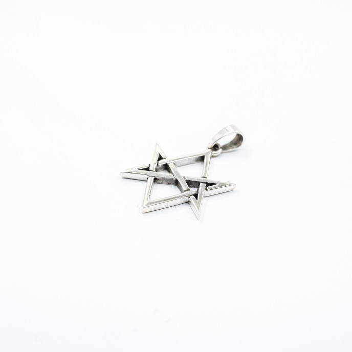 Pandantiv Hexagrama Argint