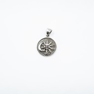 Pandantiv banut soare si luna Argint