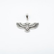 Pandantiv acvila in zbor s Argint