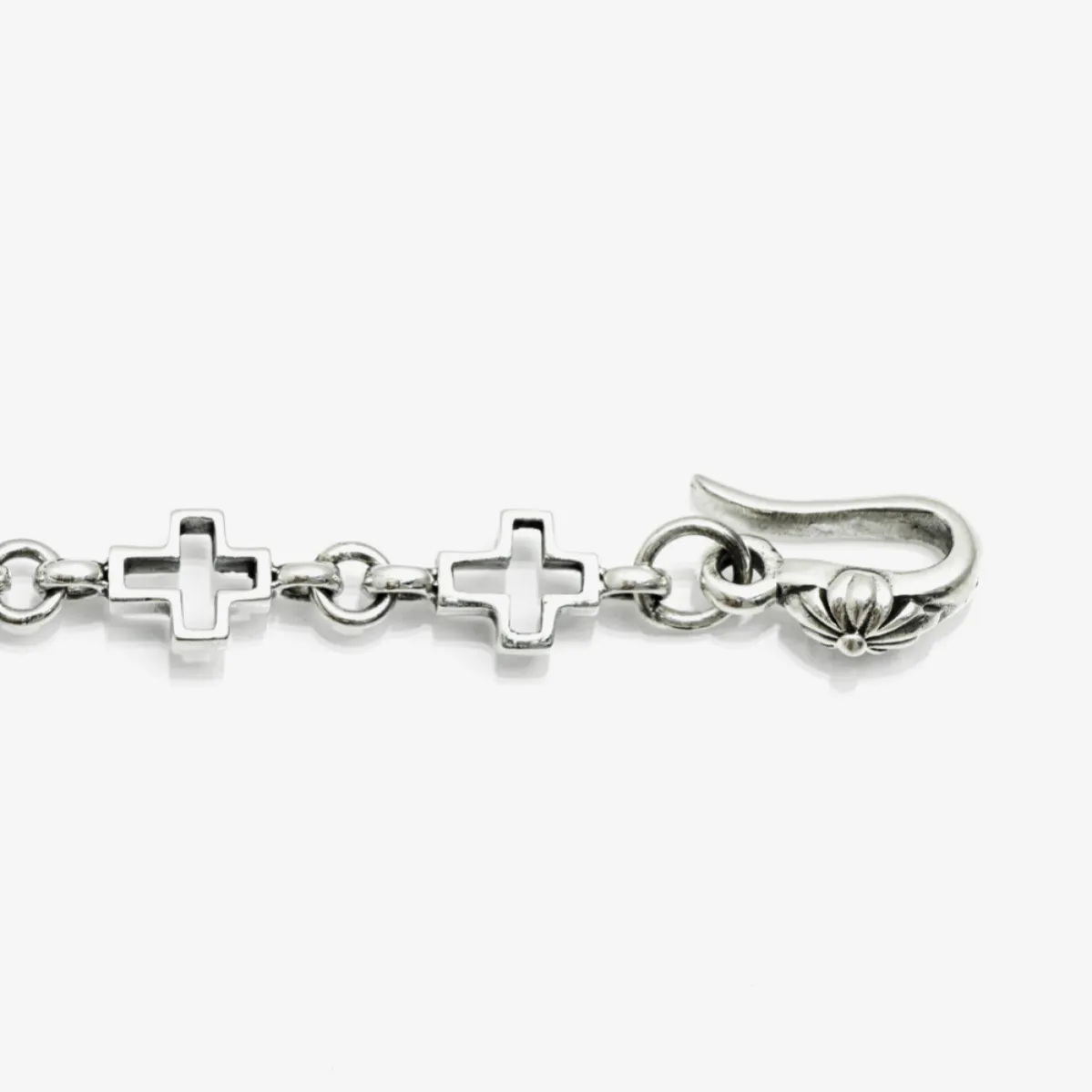 Colier gotic cruciulite Argint