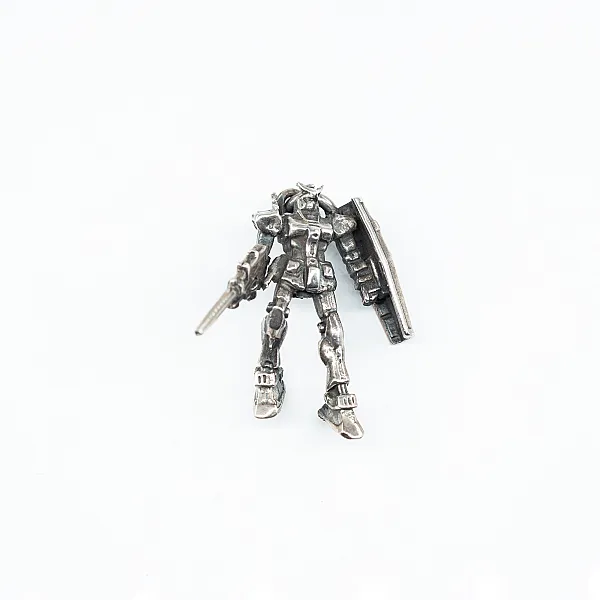 Pandantiv robot inarmat Argint