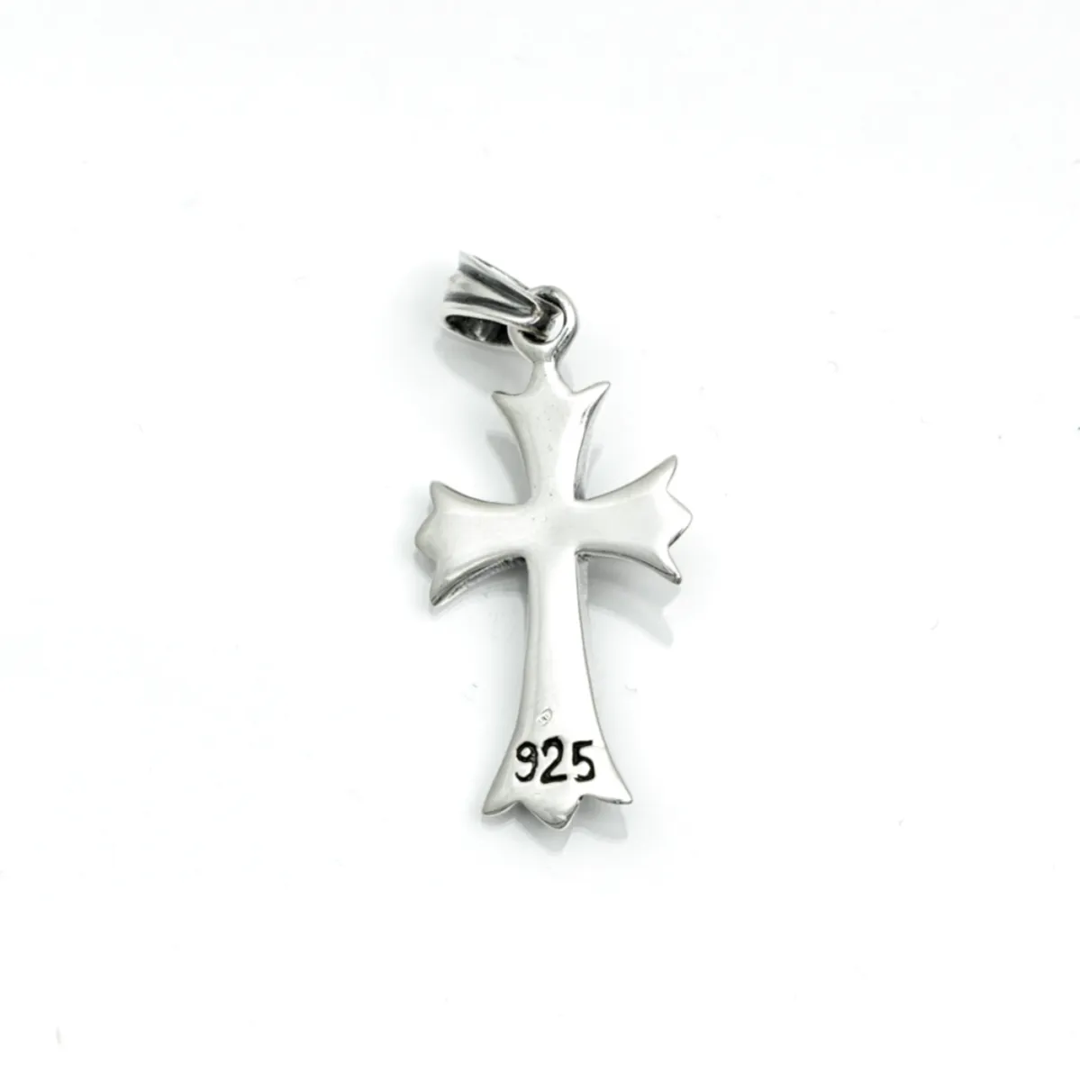 Pandantiv gotic cruce bulina sl Argint