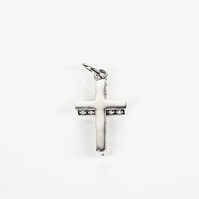 Pandantiv cruce simpla cruciulite Argint - 1