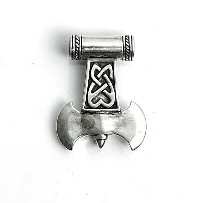 Pandantiv ciocanul lui Thor nod Argint - 1